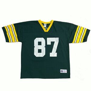 Vintage Logo 7 Robert Brooks Green Bay Packers NFL Jersey #87 Size XL